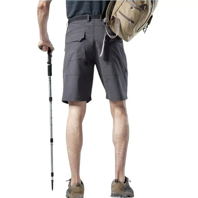 Short randonnée homme extensible cargo multi-poches
