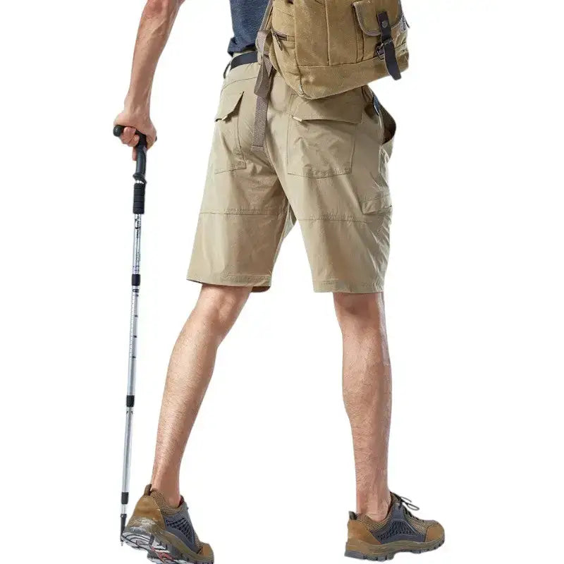Short randonnée homme extensible cargo multi-poches