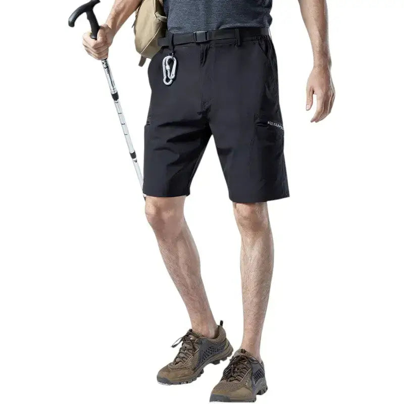 Short randonnée homme extensible cargo multi-poches