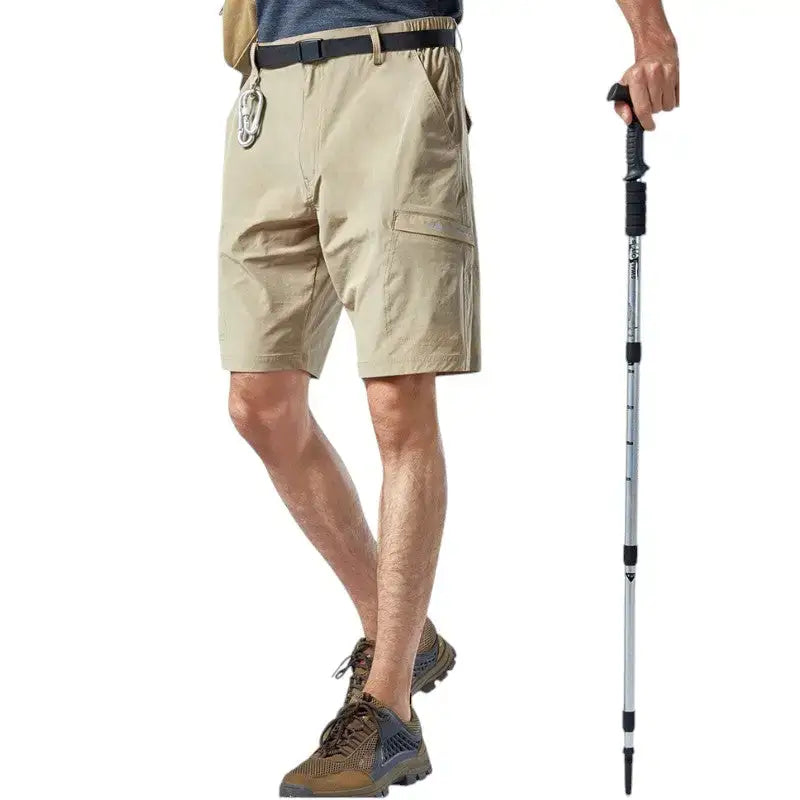 Short randonnée homme extensible cargo multi-poches