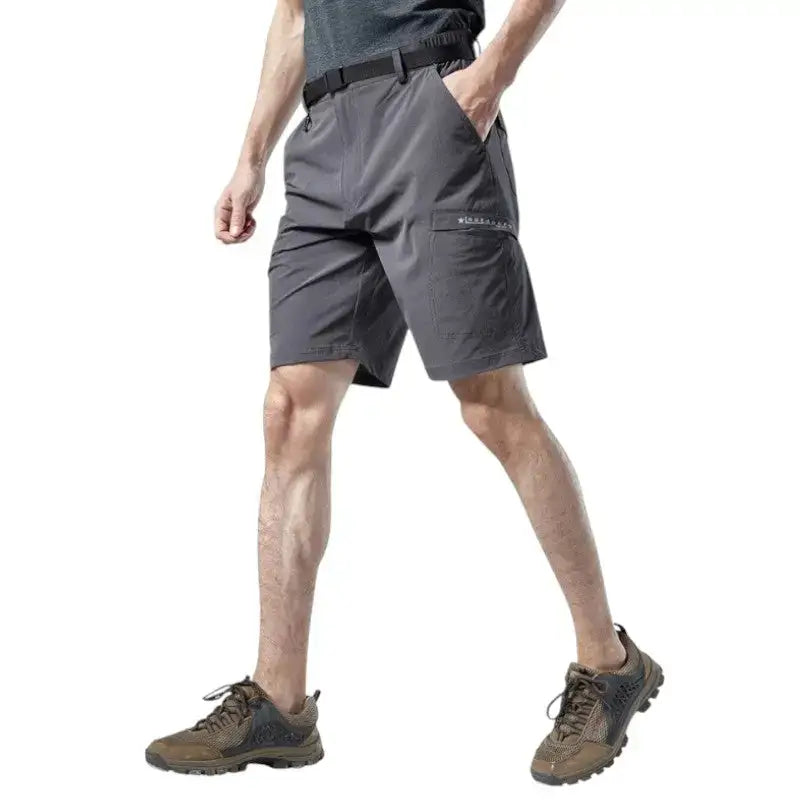 Short randonnée homme extensible cargo multi-poches