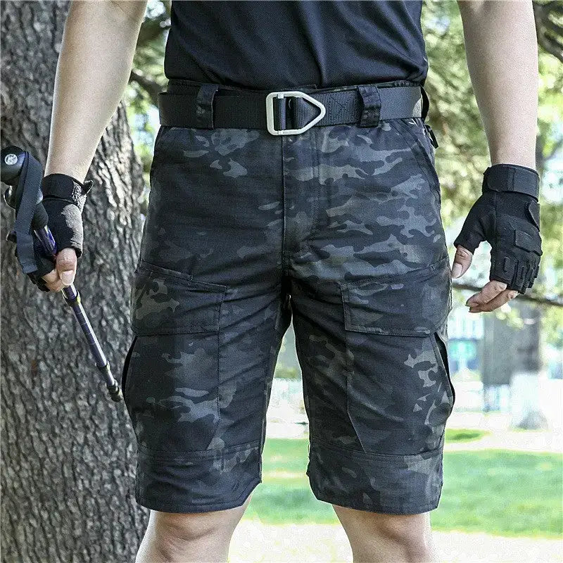 Short randonnée homme multi-poches robuste