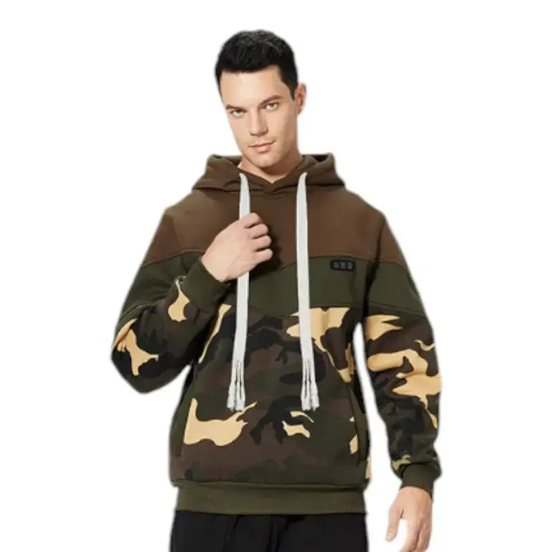 Sweat chauffant homme usb capuche