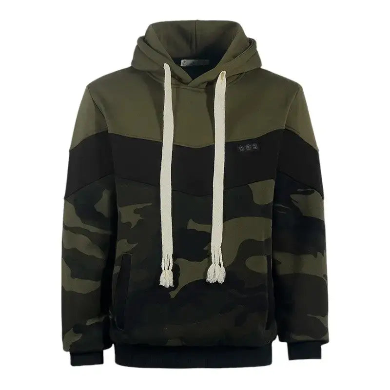 Sweat chauffant homme usb capuche