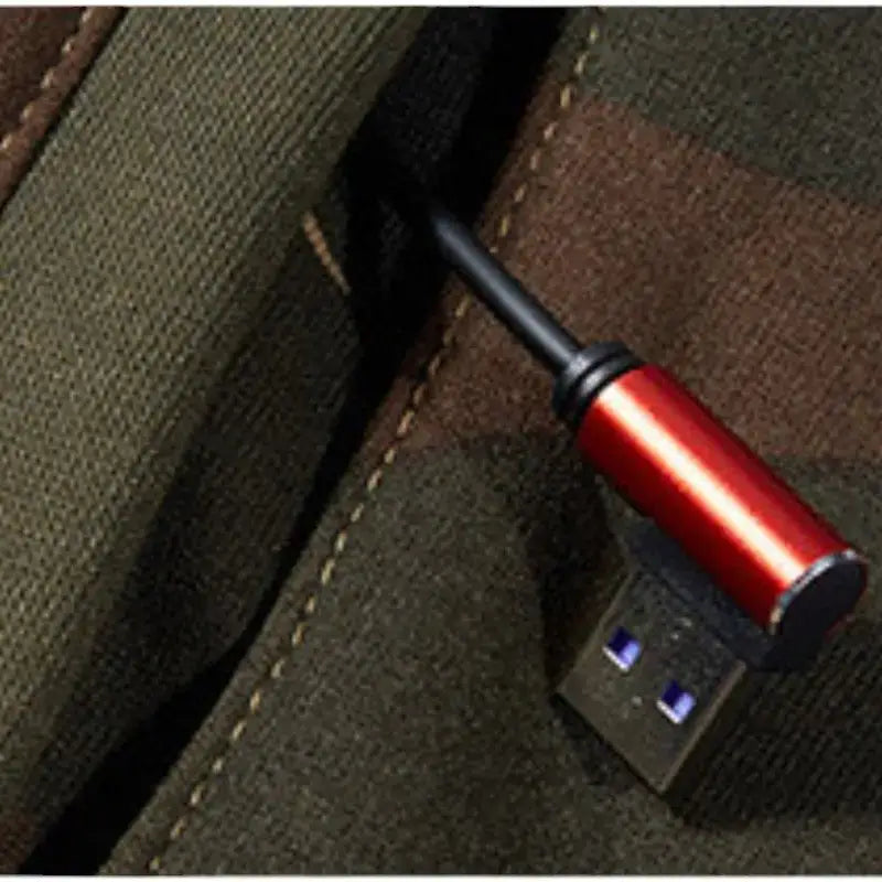 Sweat chauffant homme usb capuche