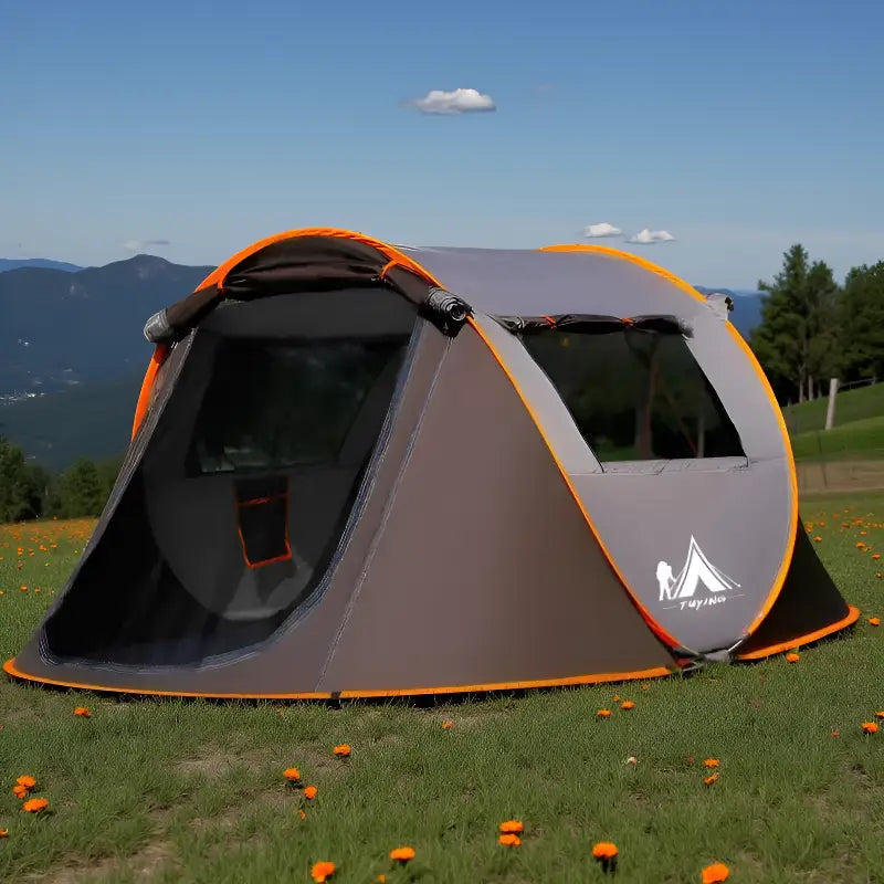 Tente de camping pour la famille