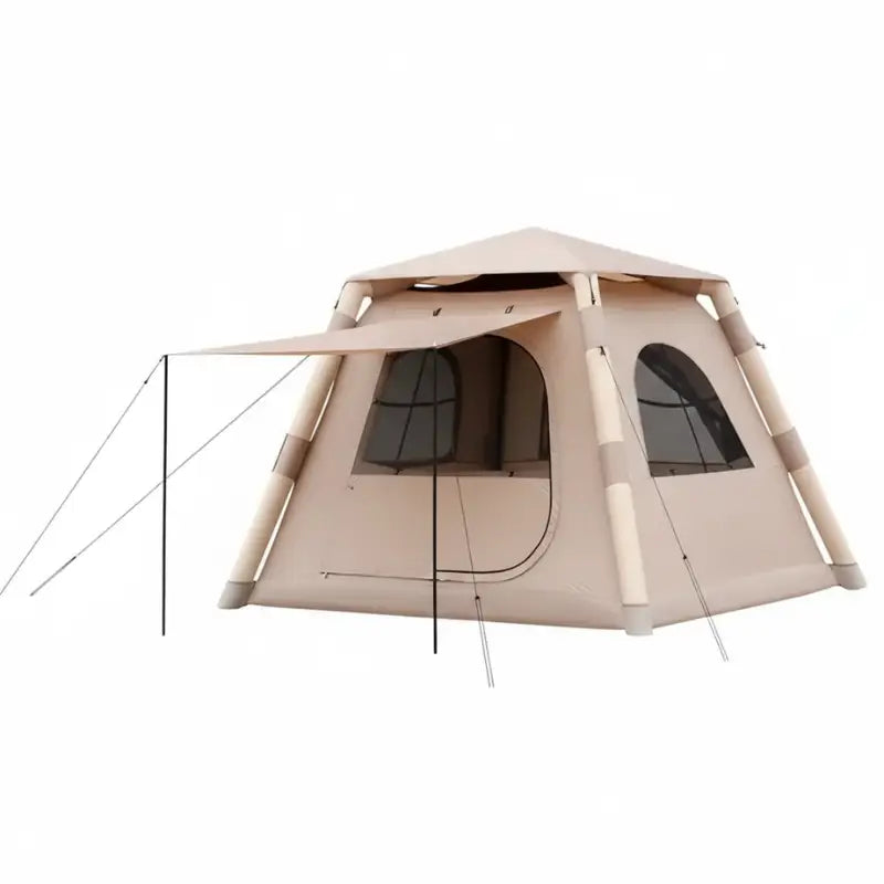 Tente gonflable camping plage familiale