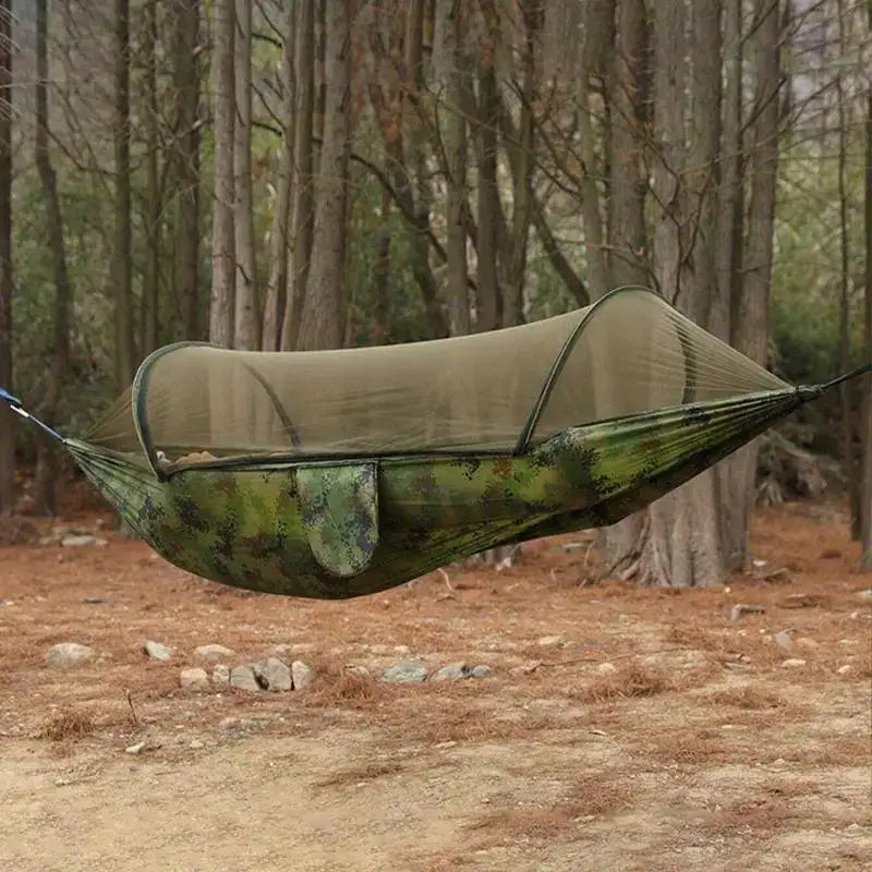 Tente hamac tactique randonnée pratique