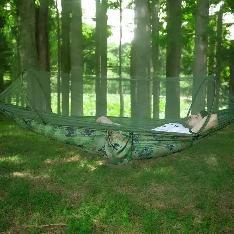 Tente hamac tactique randonnée pratique