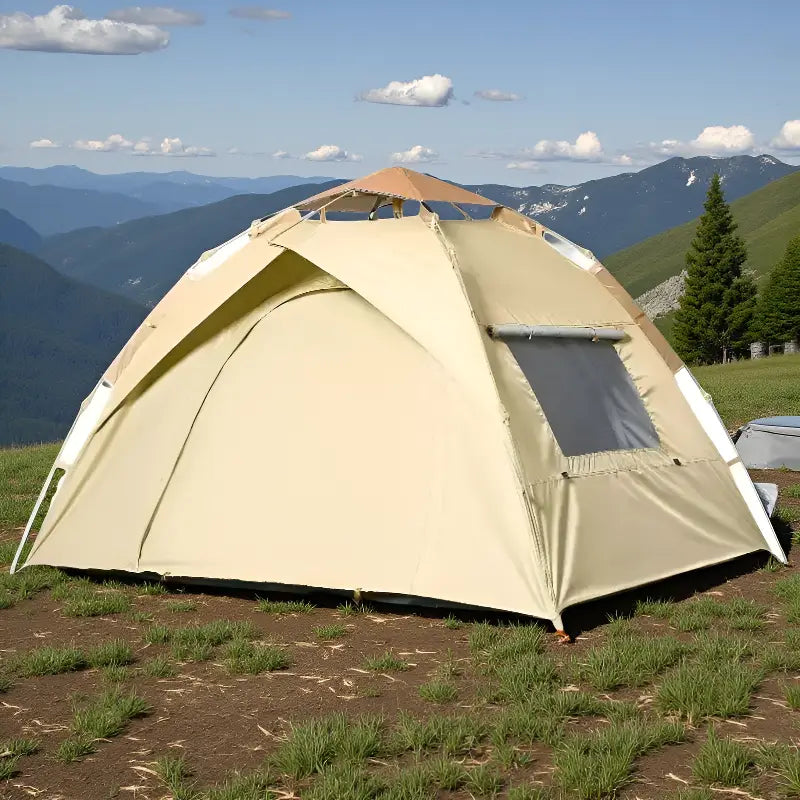 Tente randonnée camping 2 places automatique