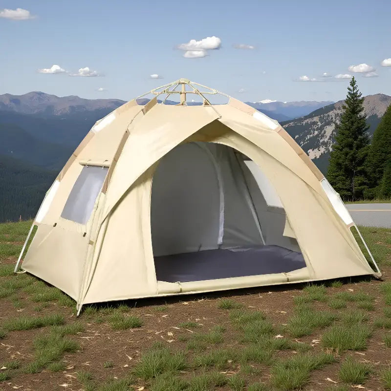 Tente randonnée camping 2 places automatique