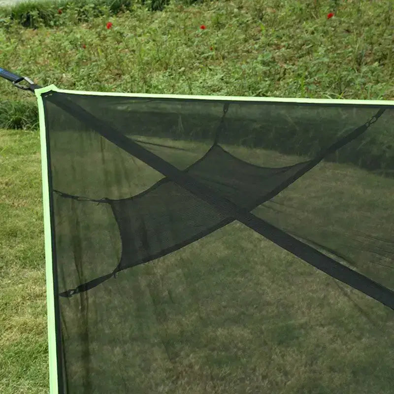 Toile triangle suspendue camping jeux