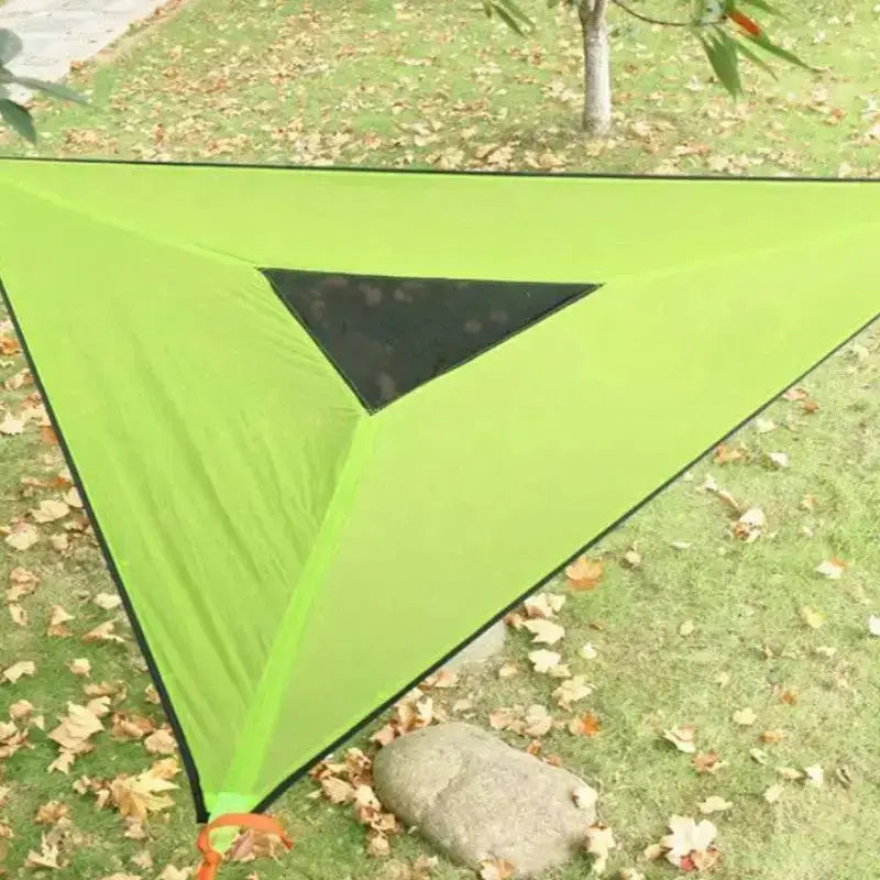 Triangle aerien hamac camping familial