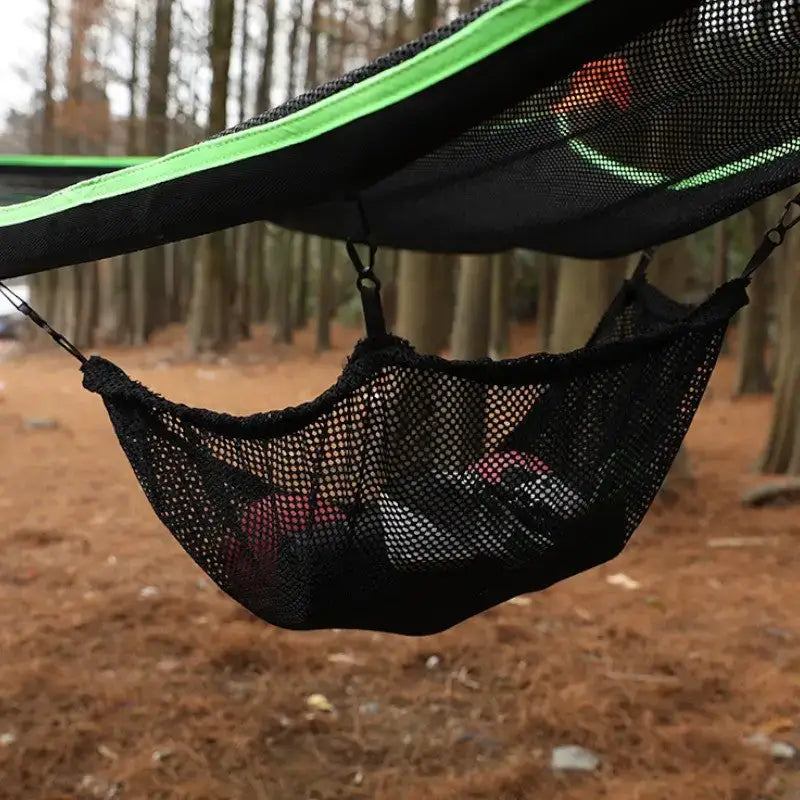 Triangle aerien hamac camping familial