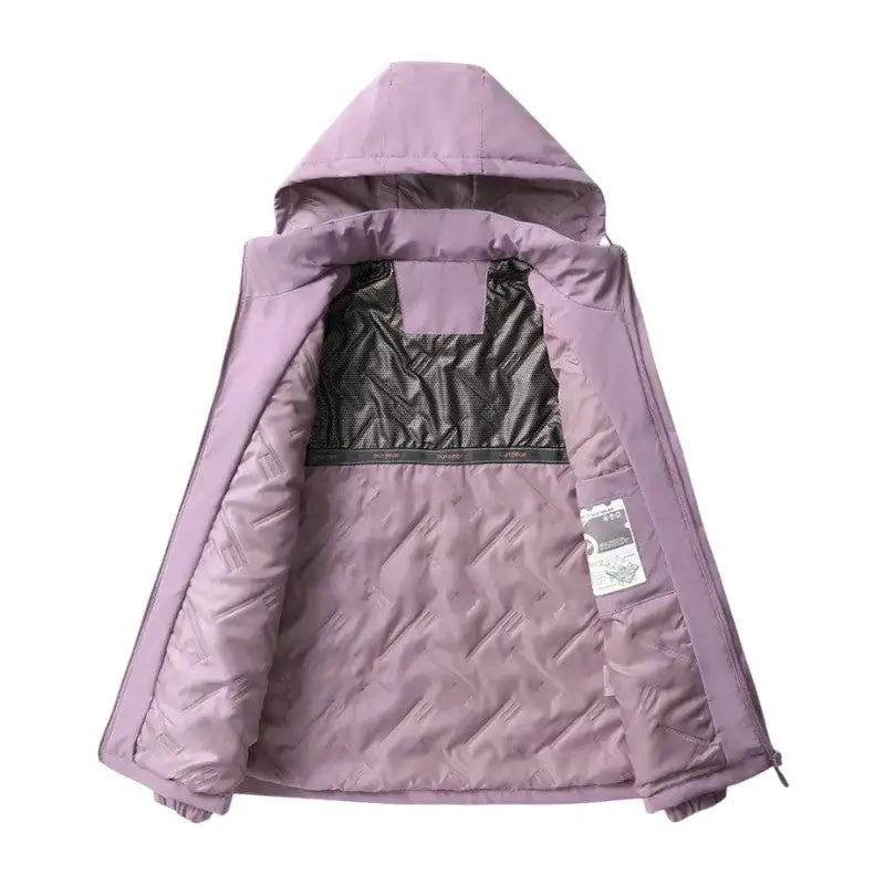 Veste chauffante femme exploration ergonomique