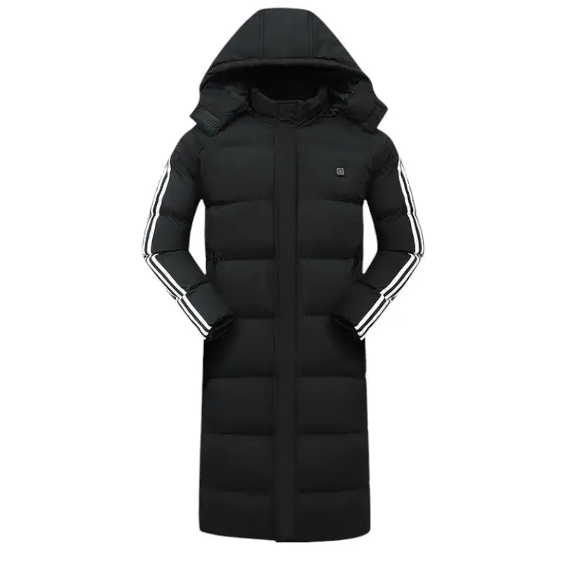 Veste chauffante femme longue dos chauffant