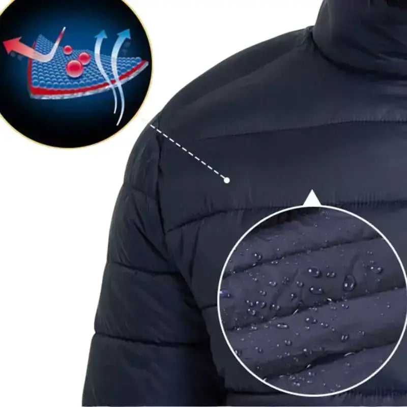 Veste chauffante femme usb 11 zones