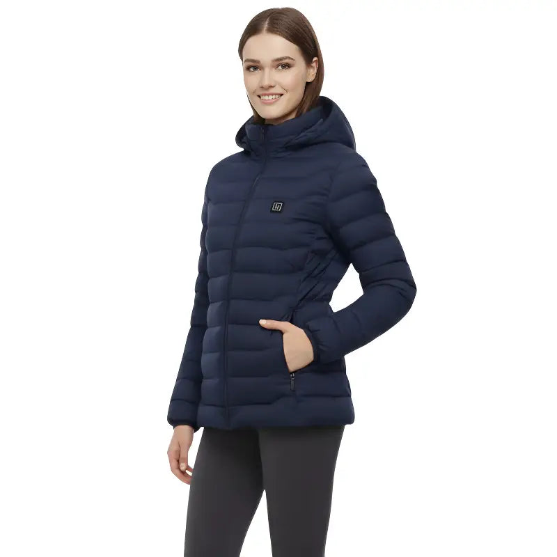 Veste chauffante femme usb 11 zones