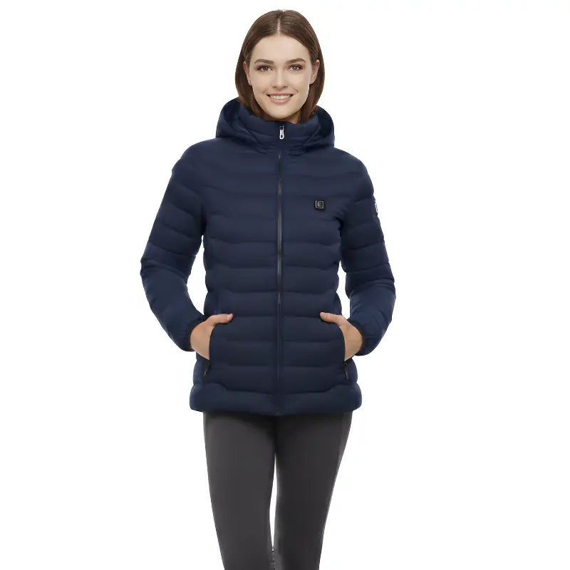 Veste chauffante femme usb 11 zones