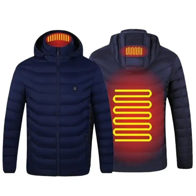 Veste chauffante femme usb 2 zones