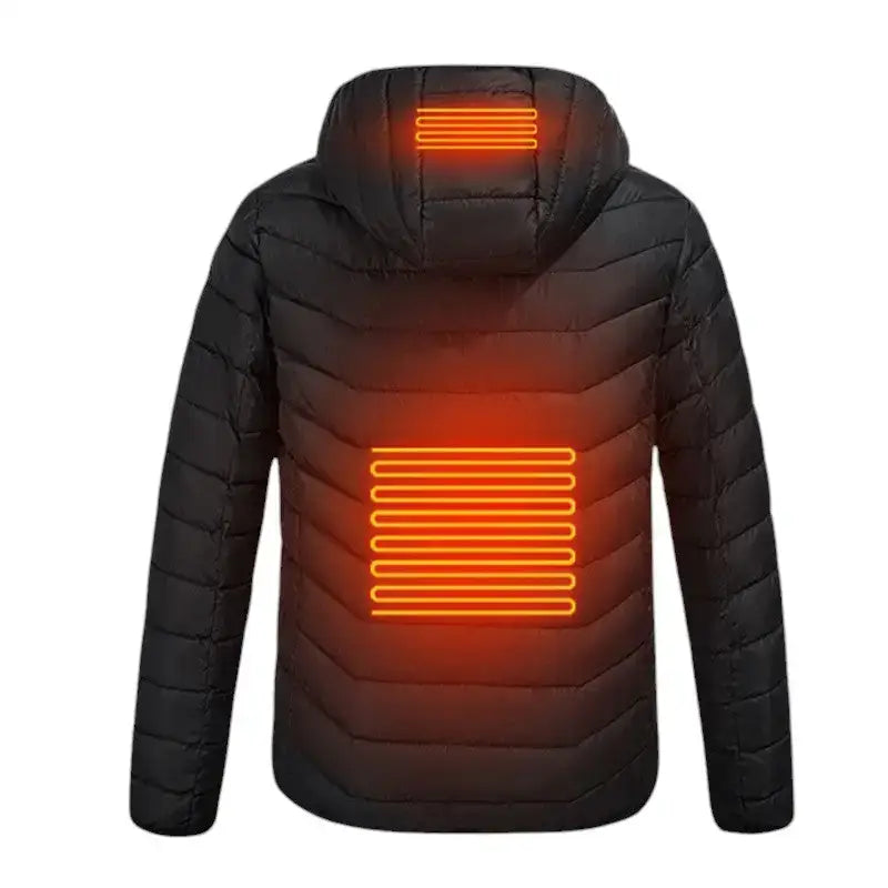 Veste chauffante femme usb 2 zones