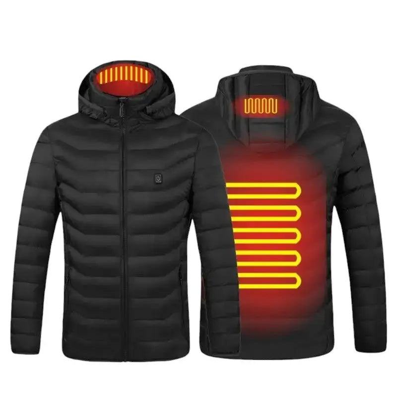 Veste chauffante femme usb 2 zones