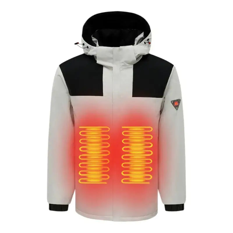 Veste chauffante homme high-tech aventure