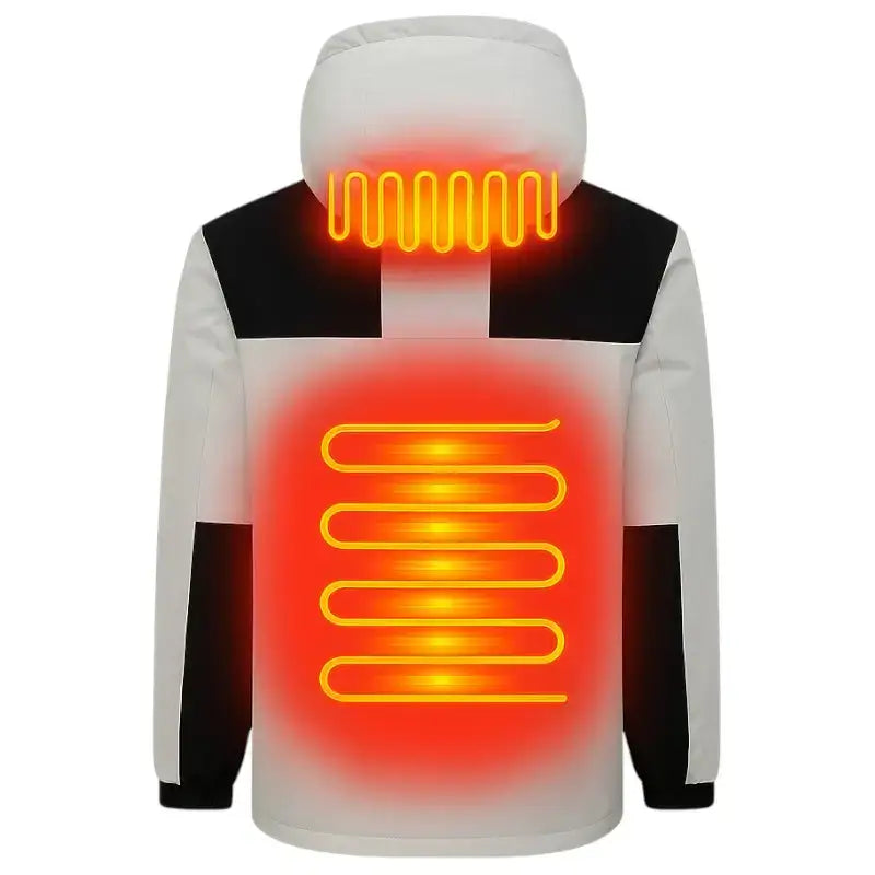 Veste chauffante homme high-tech aventure