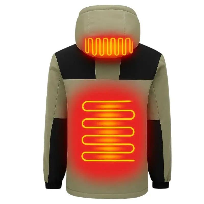 Veste chauffante homme high-tech aventure