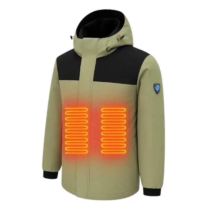 Veste chauffante homme high-tech aventure