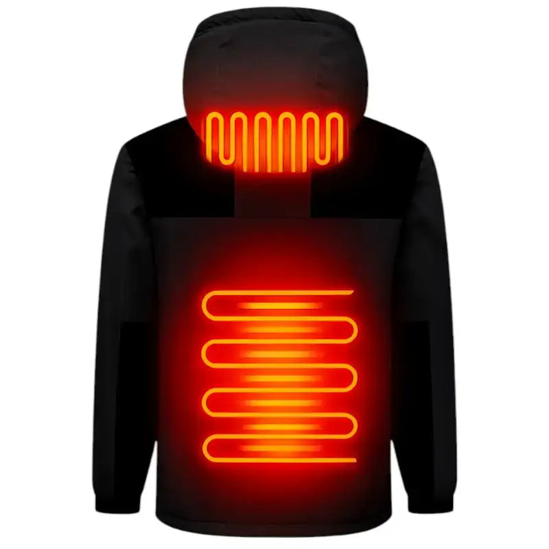 Veste chauffante homme high-tech aventure