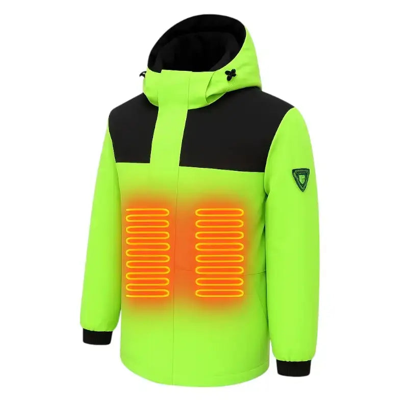 Veste chauffante homme high-tech aventure