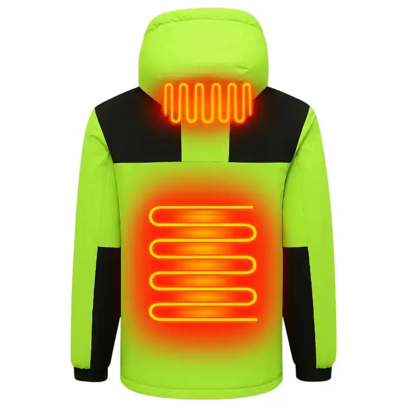 Veste chauffante homme high-tech aventure