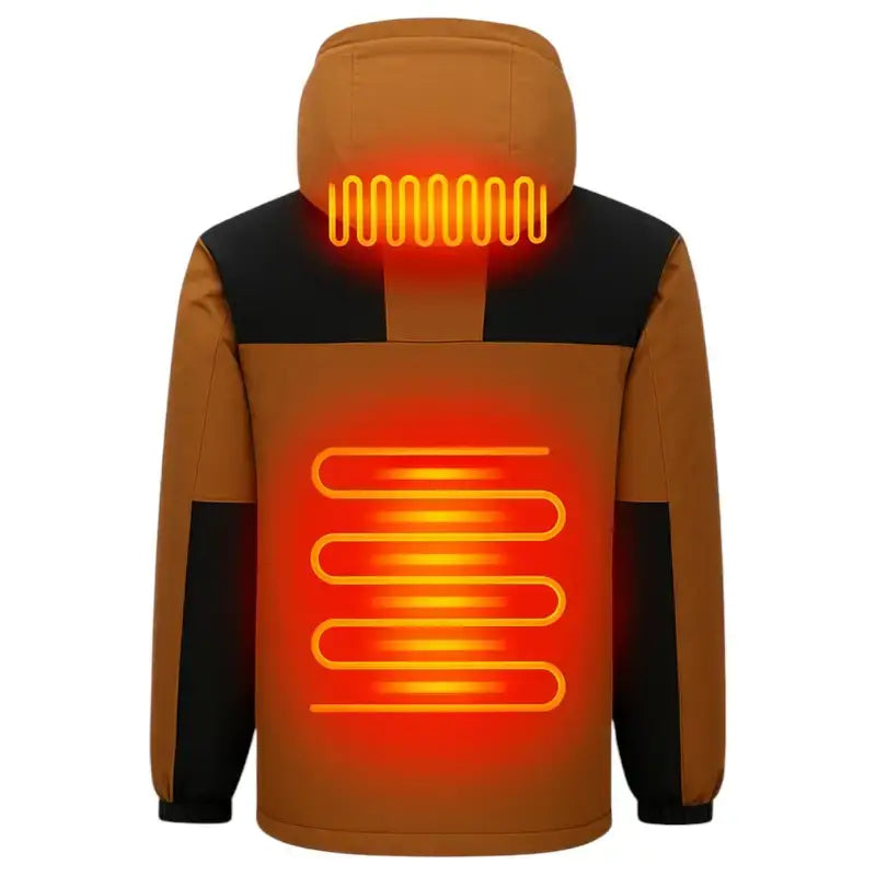 Veste chauffante homme high-tech aventure