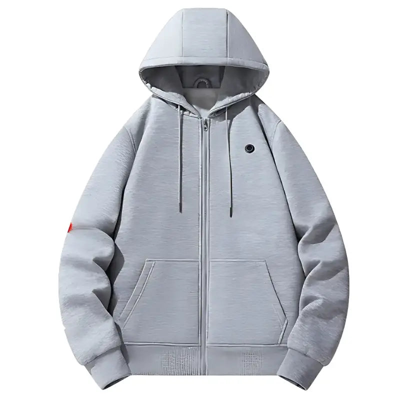 Veste chauffante molleton capuche batterie requise