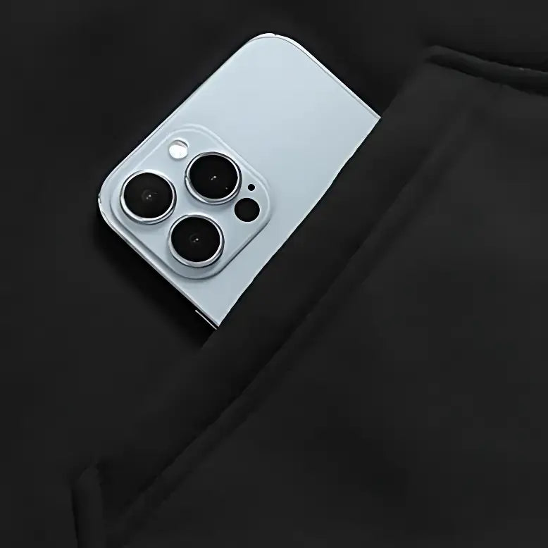 Veste chauffante molleton capuche batterie requise