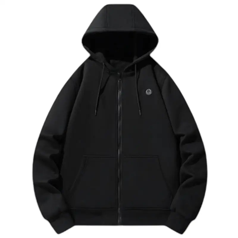 Veste chauffante molleton capuche batterie requise