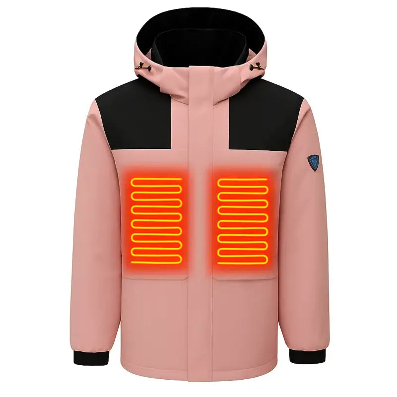 Veste chauffante ski femme imperméable