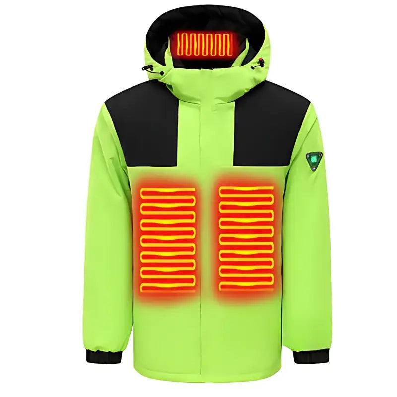 Veste chauffante ski femme imperméable