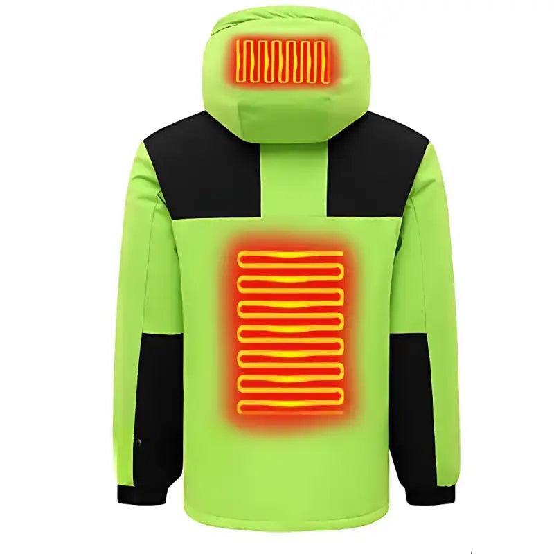 Veste chauffante ski femme imperméable