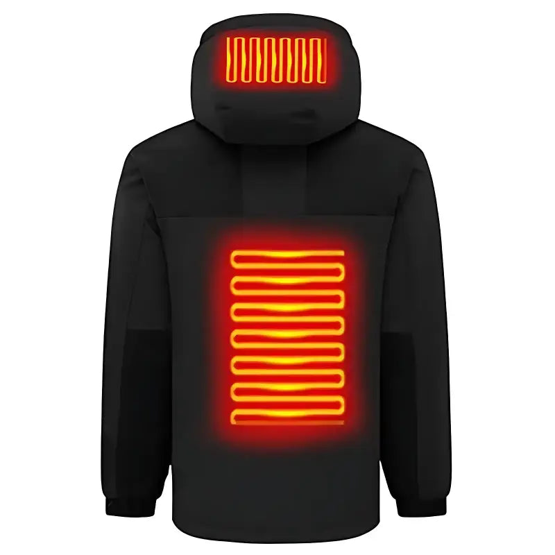 Veste chauffante ski femme imperméable