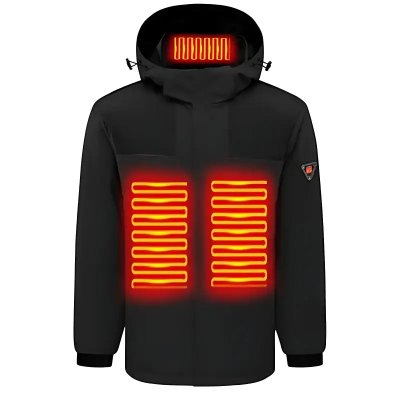 Veste chauffante ski femme imperméable