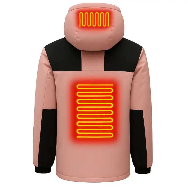 Veste chauffante ski femme imperméable