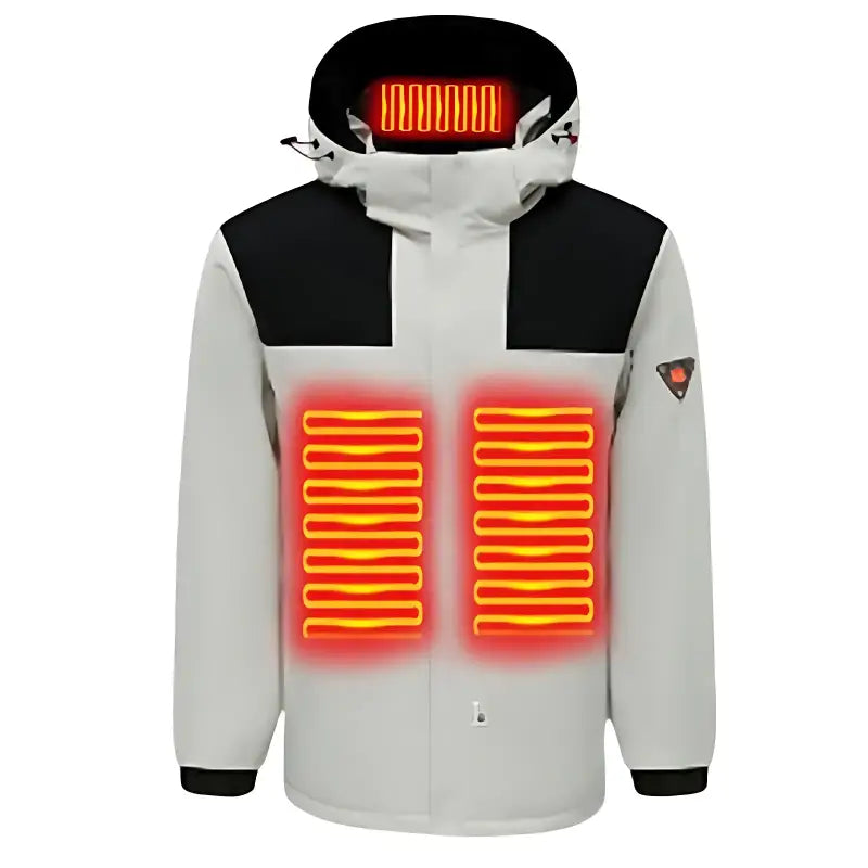 Veste chauffante ski femme imperméable