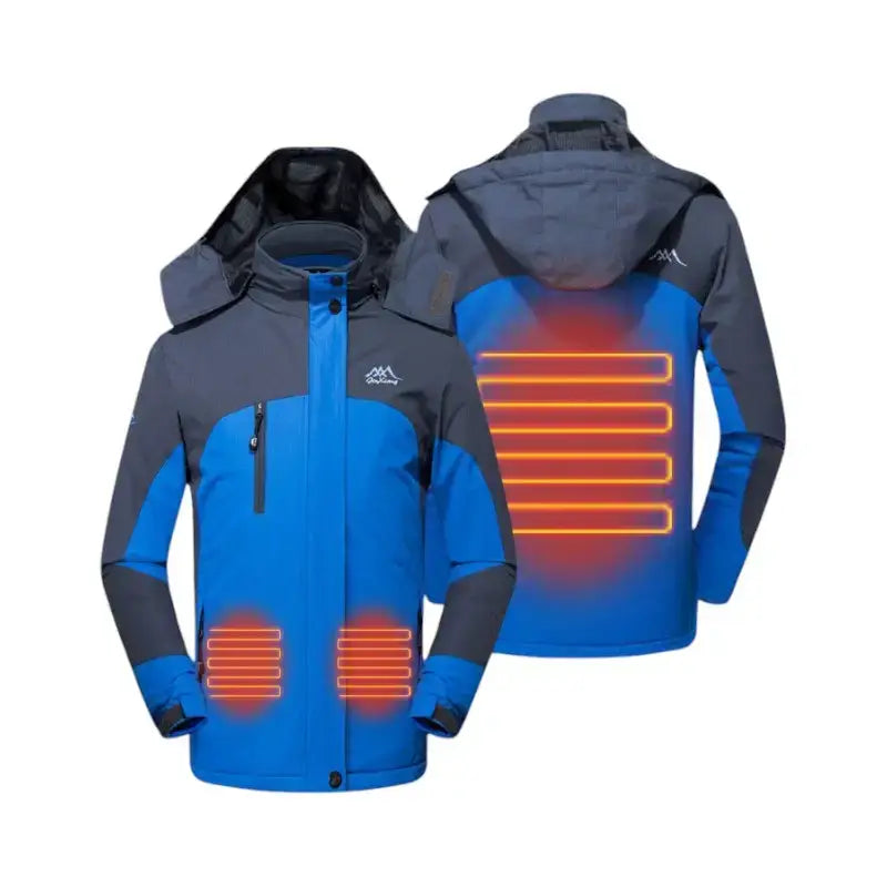 Veste chauffante smart 3 zones sans batterie