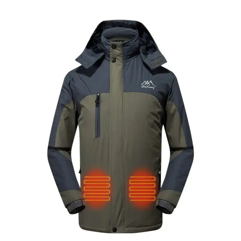 Veste chauffante smart 3 zones sans batterie