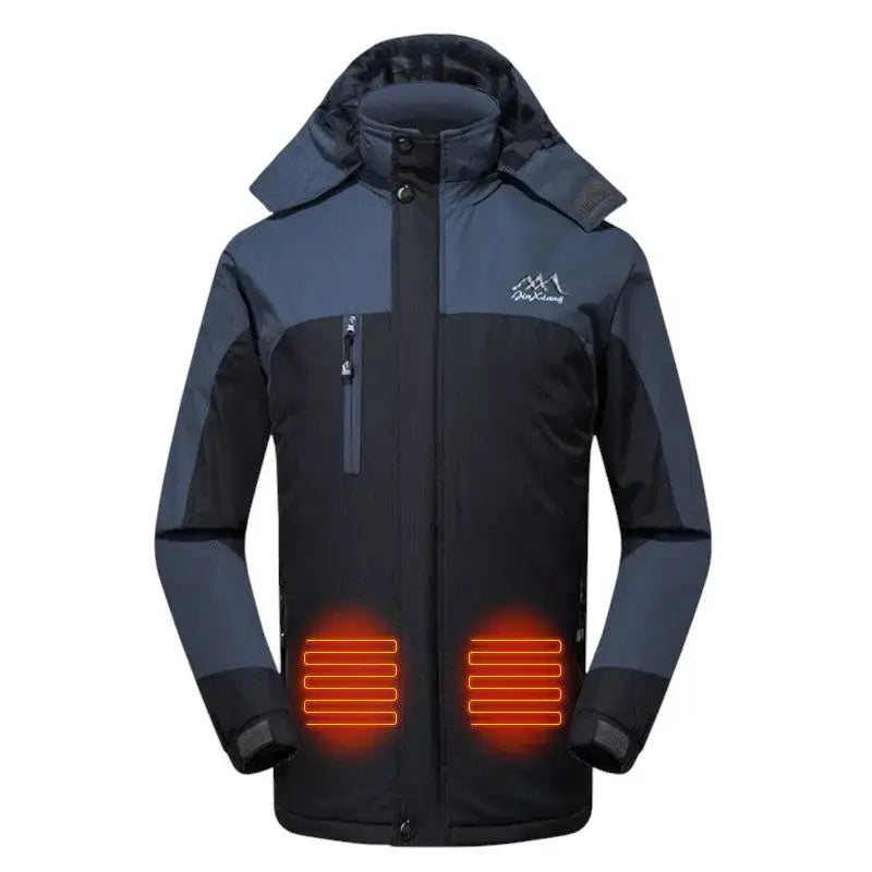 Veste chauffante smart 3 zones sans batterie