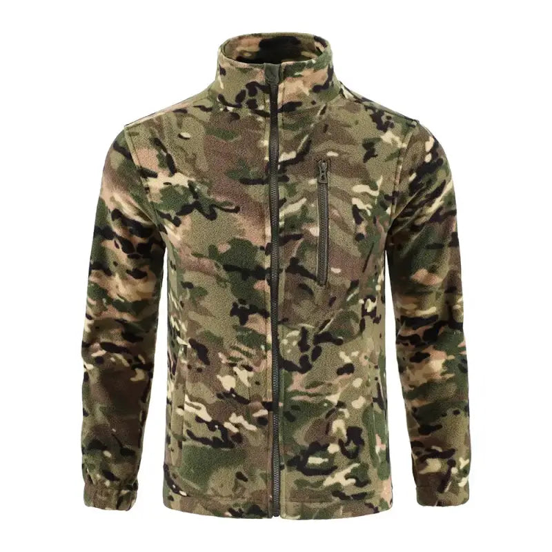 Veste homme randonnée polaire tactique