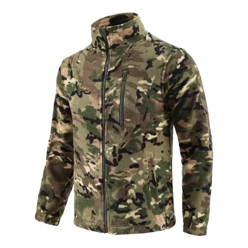 Veste homme randonnée polaire tactique