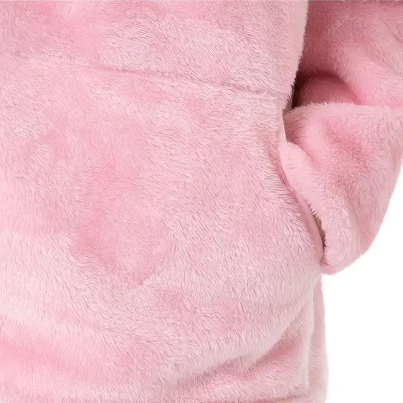 Veste peluche femme chauffante port usb